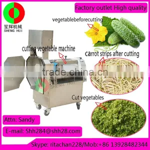 Shenghui Factory Selling Lotus Root SH-112 Lotus Root,loofah ,liquorice Slicing Machine thumbnail-2