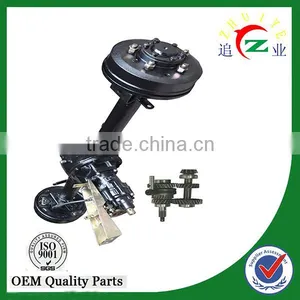 Cargo Tricycle Useful Rear Axle With a Reverse Gearing thumbnail-1