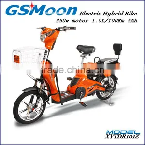 350w Hybrid Electric Scooter thumbnail-1