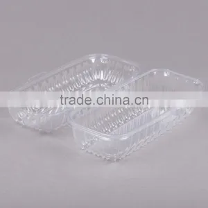 Clamshell Clear Hinged Lid Plastic Hoagie Container thumbnail-4