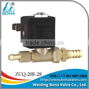 ISO9001 Europe Type AC12V 24V 6.5mm 8mm Tube Connector Nipple Ship Building Pipeline Welding Machine Air Valve Magnetic Valve thumbnail-1