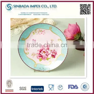 Porcelain Elegant Charger Plate With Printing thumbnail-2