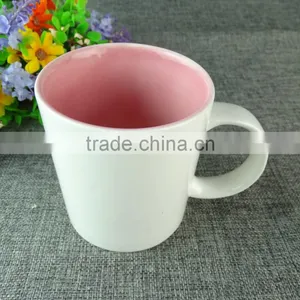 2016 New Products Ceramic Porcelain White Pink Mugs Beer Bulk thumbnail-2