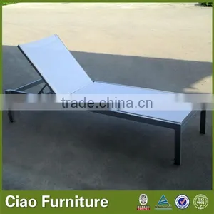 Outdoor Cheap Sling Sun Lounger / Stackable Deck Loungers thumbnail-1