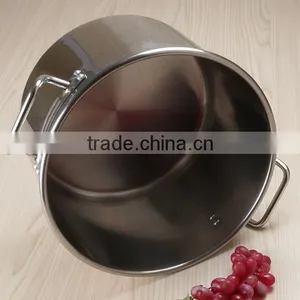 Hot Sale Stainless Steel Stockpot Soup Pot in Large Size thumbnail-2