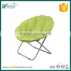 Steel Frame Folding Portable Garden or Indoor Moon Chair thumbnail-1