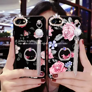 Диамантный корпус силиконовый чехол для мобильных телефонов iPhone7/7Plus/6/6s/6plus/6splus держатель с кольцом для пальца и кронштейном thumbnail-2