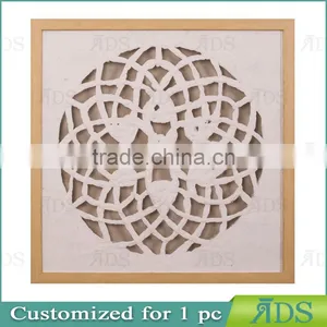 Framed Handmade Paper Pulp Shadow Box for Wall Art thumbnail-2