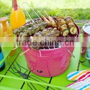 Popular Portable Bucket BBQ Grill thumbnail-6