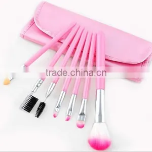 7pcs Cruelty Free Makeup Brushes/Bamboo Handle Makeup Brushes/Custom Logo Make up Brushes thumbnail-1