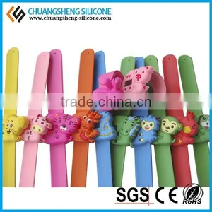 Silicone Minus Ion Bracelet Watch Silicone Slap Watches Cheap Wholesale Kids Slap Watches Silicone thumbnail-3