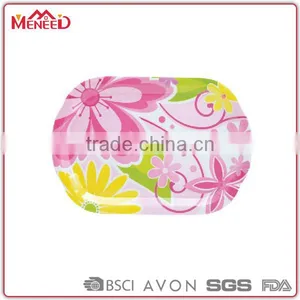Wedding Festival Use Tableware Printing Non-slip Insulted Meat Tray Turkish Serving Tray thumbnail-1