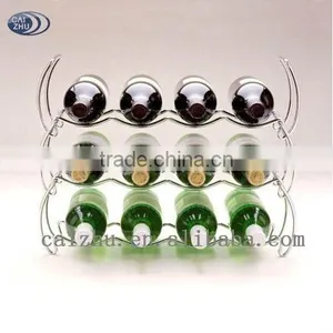 3 Tier 12 Wine Bottle Rack thumbnail-1