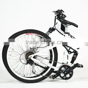 Chinese Electric Foldable Mountain Bike With Low Price thumbnail-2