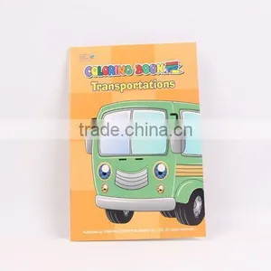 24 Pages Drawing Book of Transports (in English) thumbnail-1