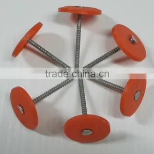 Color EG Plastic Cap Nails / Plastic Cap Roofing Nail thumbnail-1