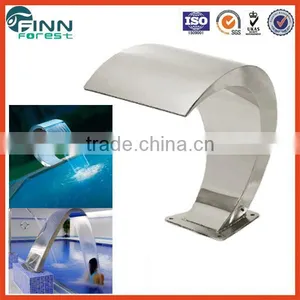 European Design Decoration Stainless Steel 304 Cobra Indoor Waterfall thumbnail-5