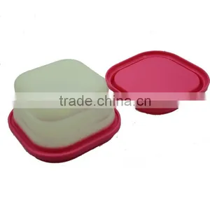 Healthy Colorful Silicone Rubber Folding Coffee Cup ,heat-resistant Folding Cup thumbnail-2