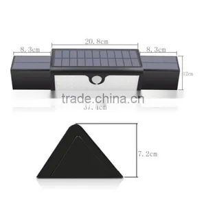 Wall Outdoor Led Gardens Lamp Solar Garden Lamp With Infrared Sensor thumbnail-3