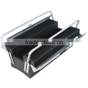 Double Rods Two Layers Iron Toolbox Tool Box Tool Cabinet thumbnail-1