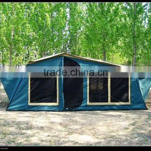 4x4 4wd Camper Trailer Tent / 5+ Person Durable Canvas Trailer / Camping Equipment thumbnail-1