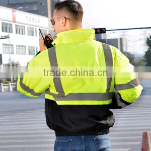 Hi Vis 3M Reflective Tape Hoodies Jacket thumbnail-4