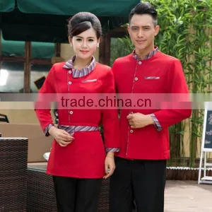 High Quality Poly Cotton Chef Cook Wear Durable Chef Uniform Jacket Shirt thumbnail-6