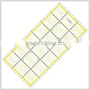 Kearing High Quality 30*15cm Rigid Plastic Transplant Patchwork Ruler for Sewing Clothes#KPR3015 thumbnail-1