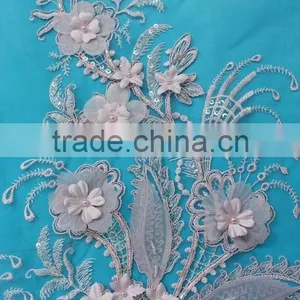 Chinese Wholesale 3d African Lace Dress Fabric thumbnail-4