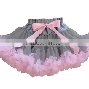 2016 New Style Plain Cute Baby Girls Pettiskirts for Party,ruffle Kids Tutu Skirt thumbnail-4