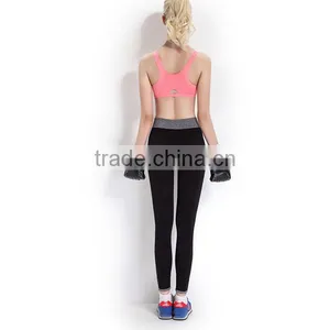 Custom High Quality Ladies Nylon Yoga Sports Bra thumbnail-3