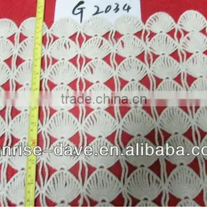 Cotton Crochet Knitted Fabric Pattern Design thumbnail-1