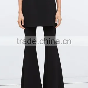 Runwaylover Europe Style 2017 Ladies Long Style Vintsge Flared Pants thumbnail-3
