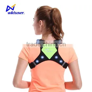 Wildsaver LED Reflective Running Vest Sportswear Women thumbnail-6