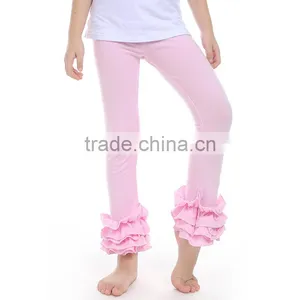 Wholesale 2015 Spring Fall Fashion Cotton Girls Ruffle Leggings thumbnail-5
