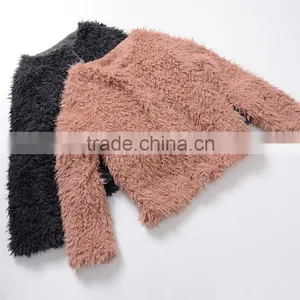 Autumn and Winter Fake Fur Coat Long Sleeves Europe and the United States thumbnail-4