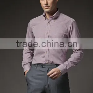 Men's New Fashion Formal Stripe Dress Shirts thumbnail-3
