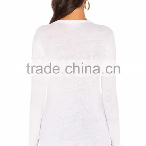 2017 Guangzhou Shandao Casual Summer 160g 100% Cotton O-Neck Short Sleeve Woman T-Shirt thumbnail-3