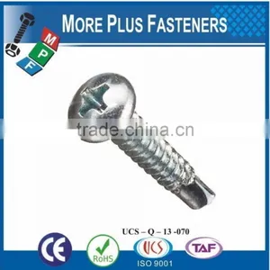 Made in Taiwan Customer Request High Quality Sell on Carbon Steel Hex Head Self Drilling Screws thumbnail-5