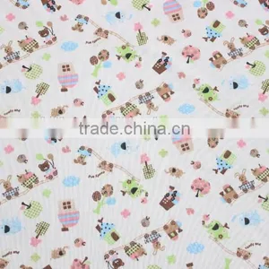 Waterproof Terry Cloth Bamboo Fiber Composite With White TPU thumbnail-1