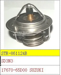 For SUZUKI Thermostat and Thermostat Housing 17670-65D00 17670-65D01 17670-50G10 thumbnail-1