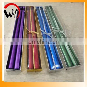 Home Decoration Metallic Taper Candle thumbnail-1