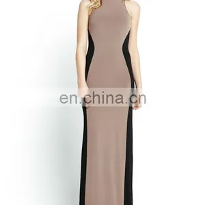 CHEFON Jersey Illusion Dressy Maxi Dresses thumbnail-1