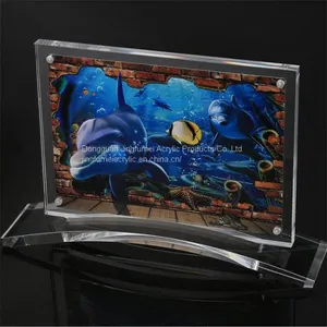 Wholesale Plastic Desktop Picture Holder Glass Love Photo Frames Mosaic Photo Frame thumbnail-3