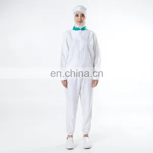 Fashion 100%Polyester White Food Factory Uniform thumbnail-2