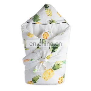 China Manufacturer Newborns Adjustable Swaddle Blankets ASTM Standard thumbnail-1