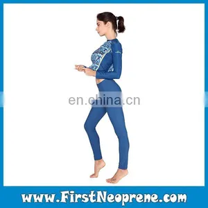 Soft Material Ladies Sun Protection New Design Rashguard thumbnail-1