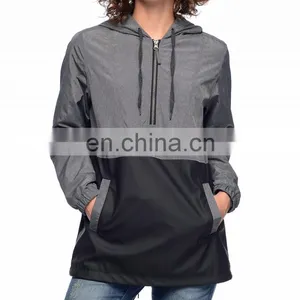 Custom Coach Jacket Nylon Coaches Jacket Hooded Lightweight Windbreaker Jacket thumbnail-1