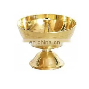 Ratna Handicrafts Brass Pooja Diya Akhand Jyot thumbnail-1