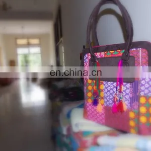 Luxury Fashion Decorate Women Shoulder Good Quality Cotton Bag thumbnail-3